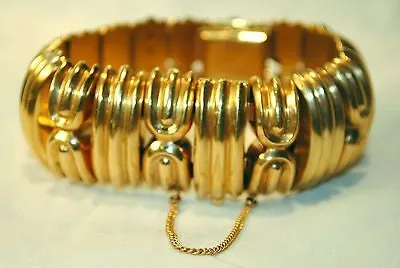 1960s Vintage Diamond Bracelet with Covered Mignon Watch in 14K Yellow Gold - $50K VALUE