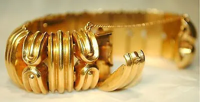 1960s Vintage Diamond Bracelet with Covered Mignon Watch in 14K Yellow Gold - $50K VALUE