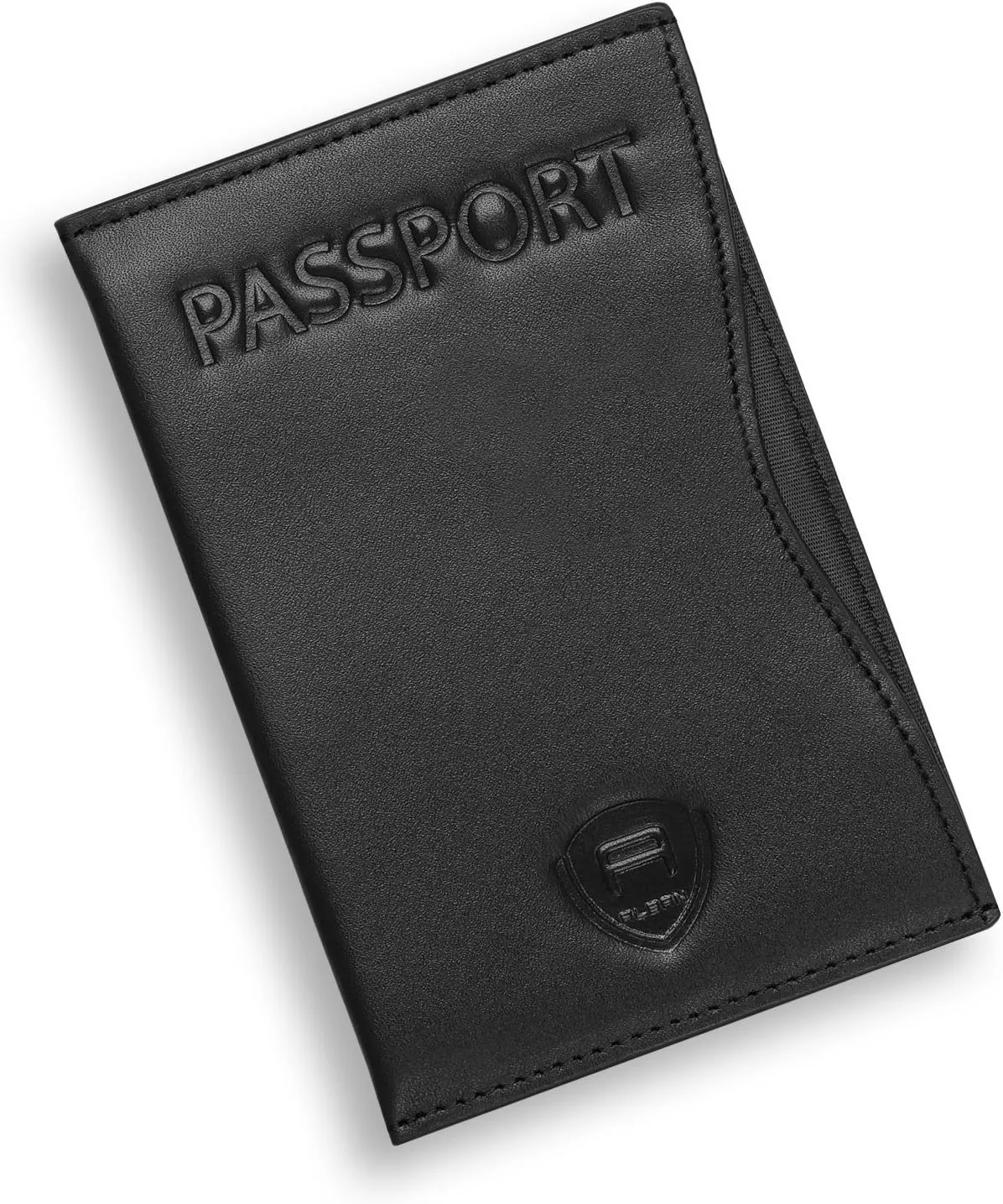 Alban RFID Passport Holder Women Men RFID Blocking Travel Passport Wallet Case Genuine Leather Passport Cover porta pasaporte