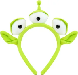 Alien Headband, Alien Plush Headband for Kids and Adults, Alien Costume Accessories Alien Ears for Theme Party Cosplay and Halloween Costumes