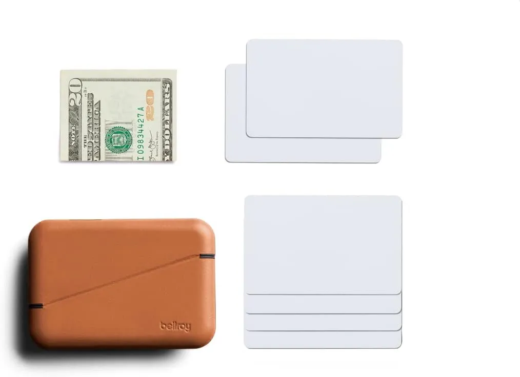 Bellroy Flip Case Second Edition ?C (Card Case, Hardshell Wallet) - Terracotta