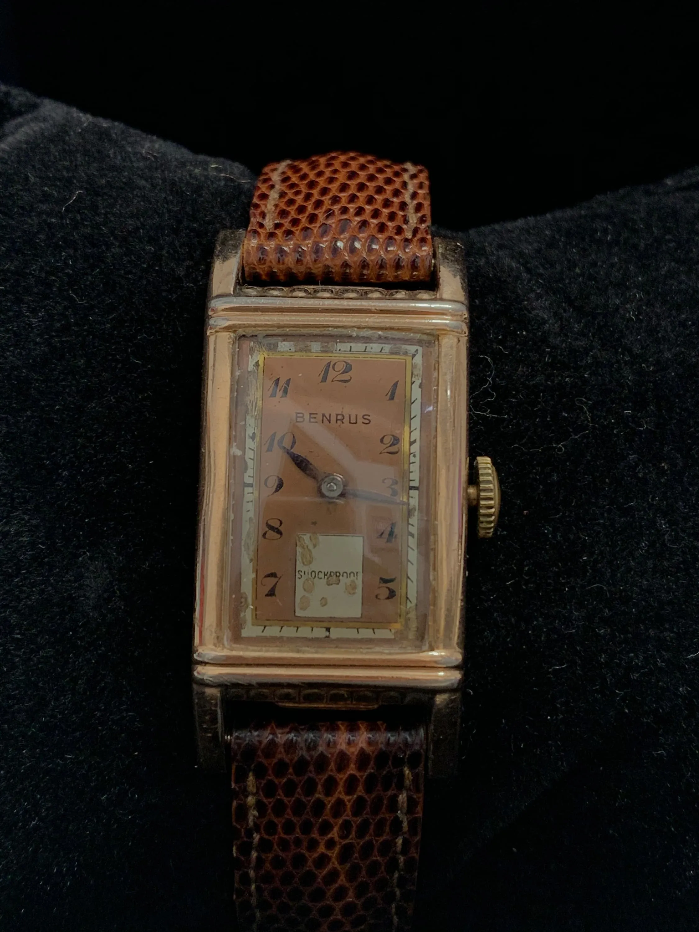 BENRUS Incredible Vintage C. 1940s Curvex Watch - $7K APR Value w/ CoA! ✓