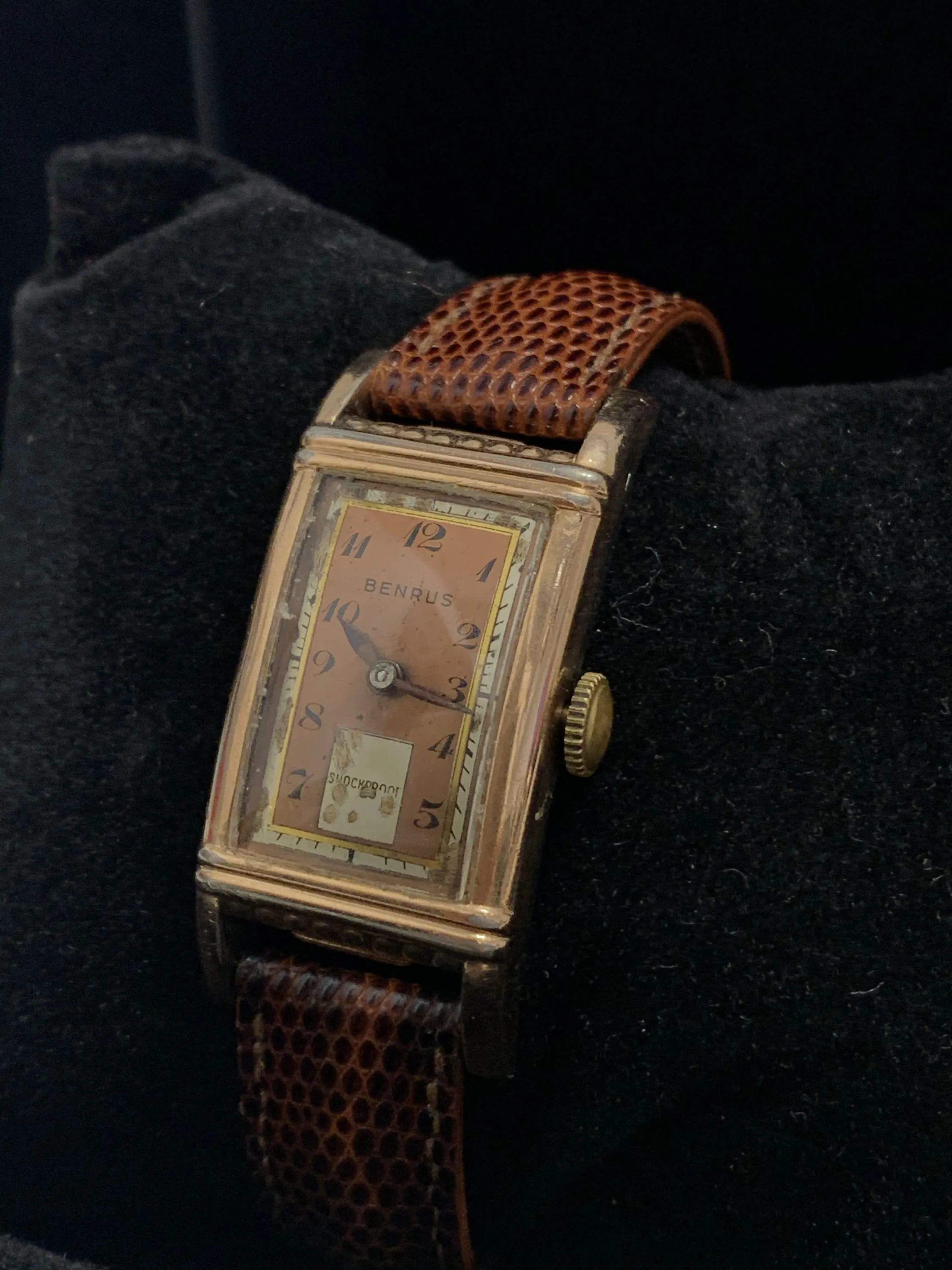 BENRUS Incredible Vintage C. 1940s Curvex Watch - $7K APR Value w/ CoA! ✓