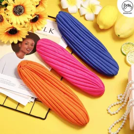BISMAADH 10 Pieces Stretch Turbans Head Beanie Cap Chemo Head Wraps Hair Cover Hats Assorted Colors Twisted for Women Girl