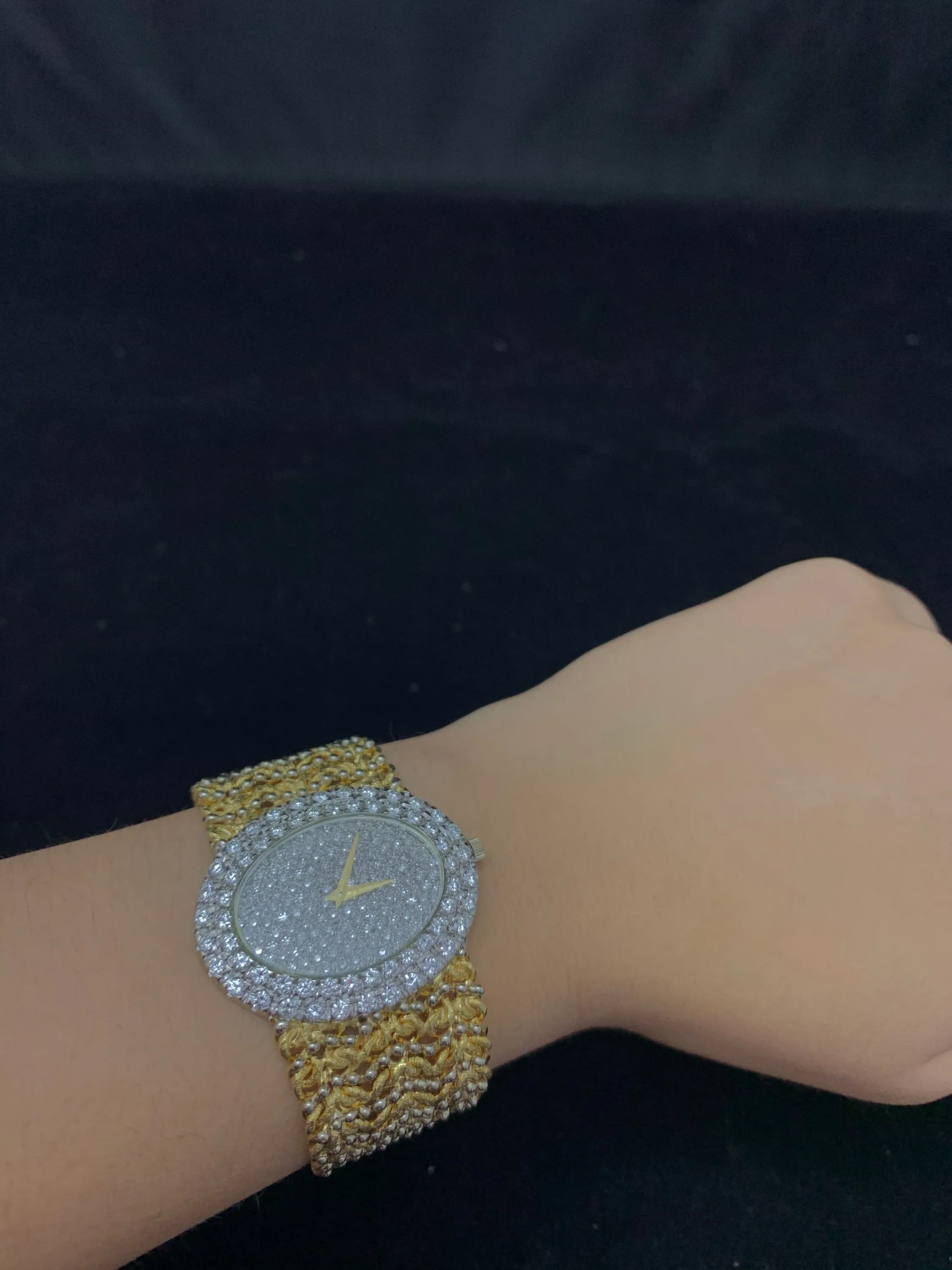 BUECHE GIROD 18K Yellow Gold Unisex Wristwatch w/ Diamonds - $80K APR Value w/ CoA!