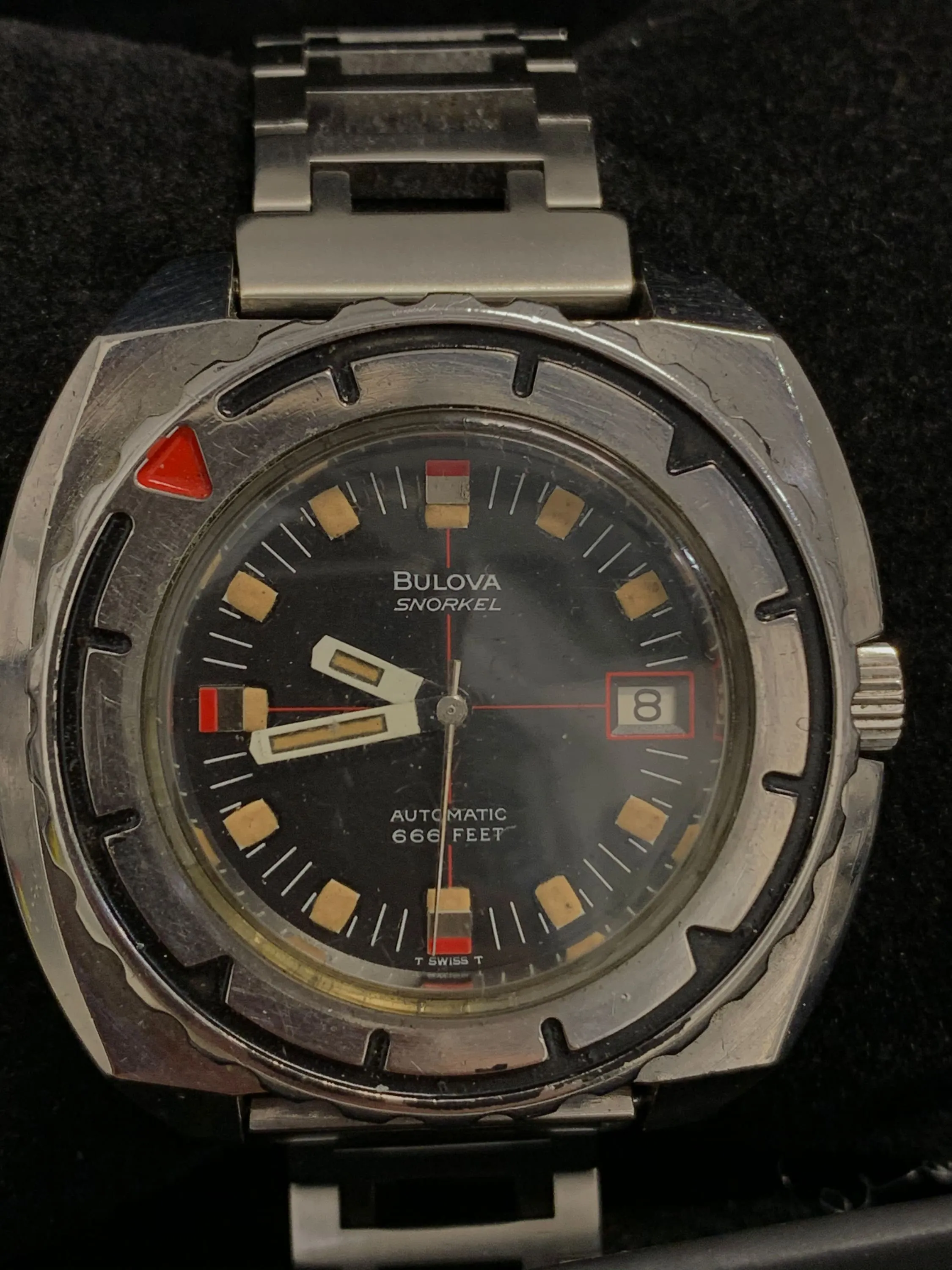 BULOVA SNORKEL Art Deco Style Vintage c. 1960s - $8K APR Value w/ CoA!
