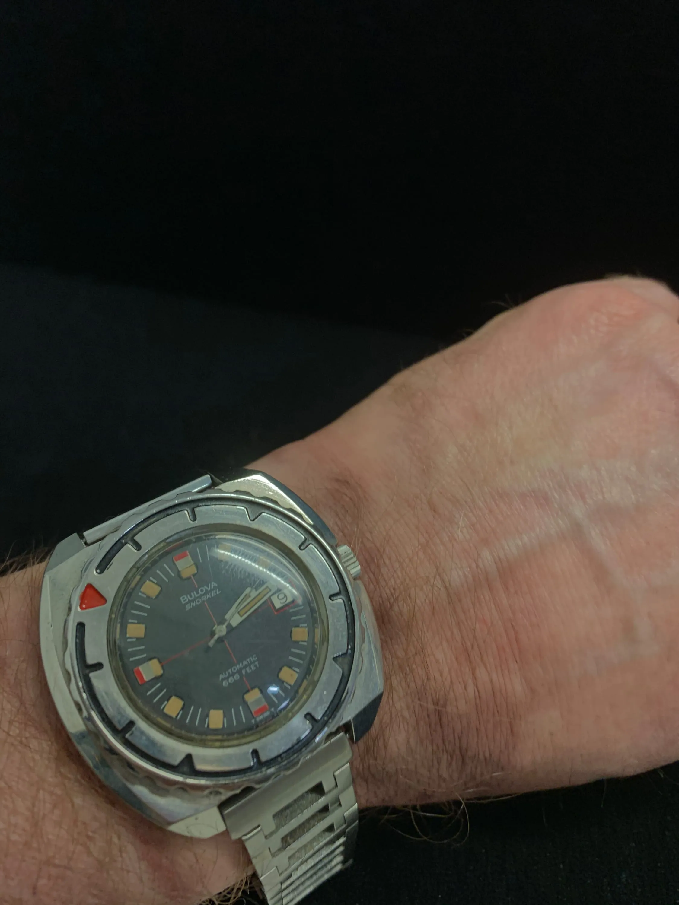 BULOVA SNORKEL Art Deco Style Vintage c. 1960s - $8K APR Value w/ CoA!
