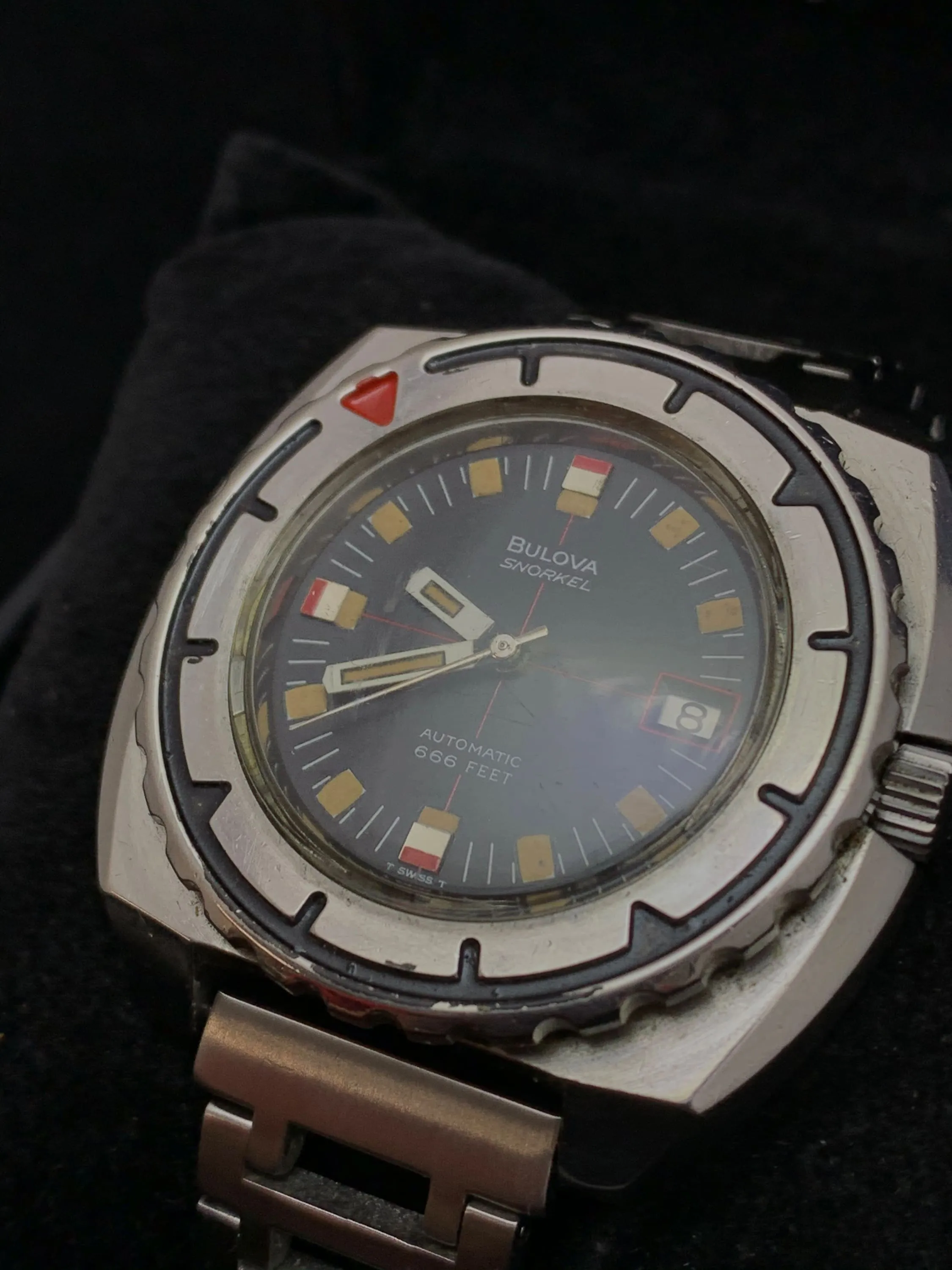 BULOVA SNORKEL Art Deco Style Vintage c. 1960s - $8K APR Value w/ CoA!