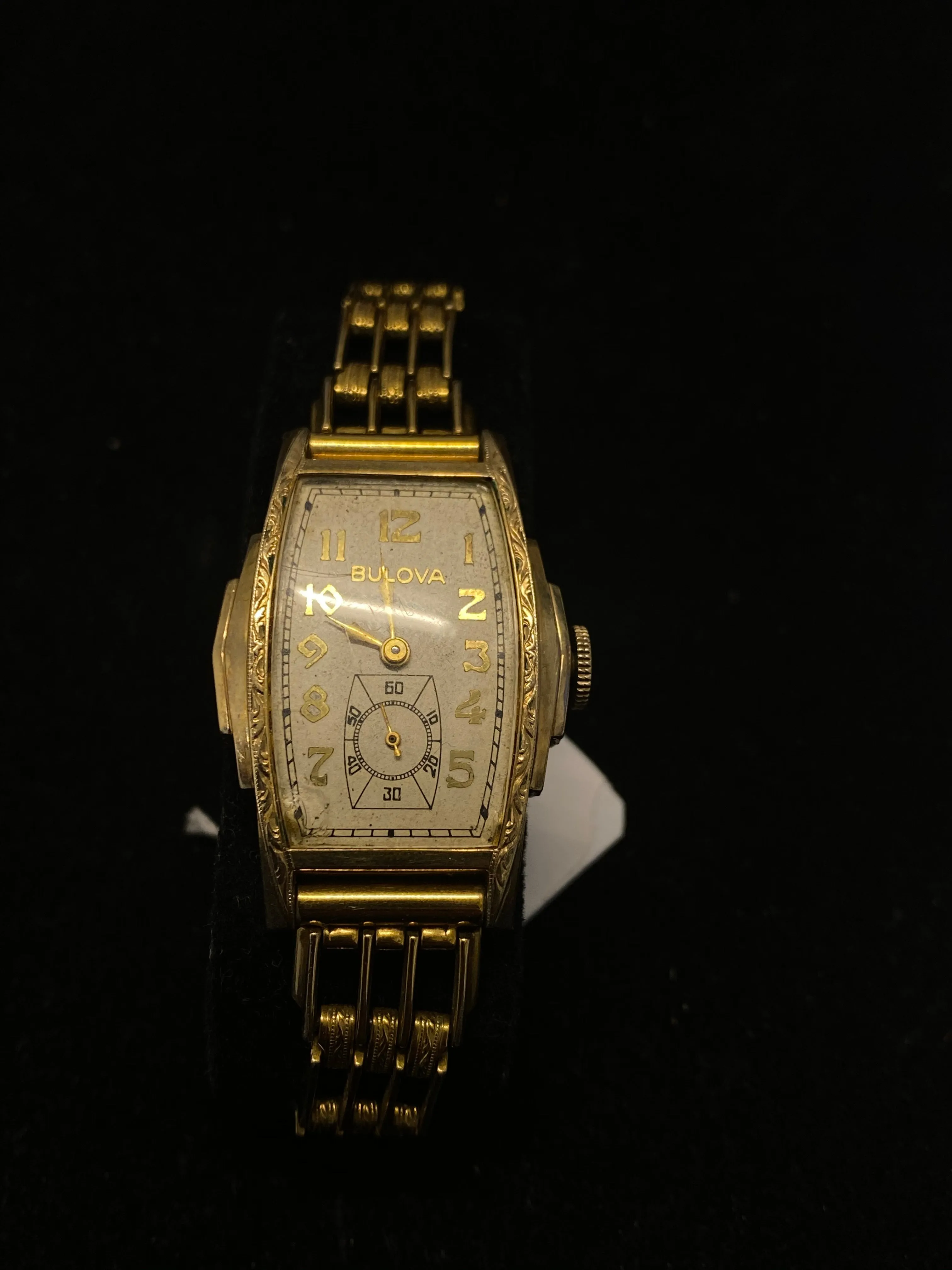 BULOVA Vintage 1940s  Yellow Gold Ladies Wristwatch - $6K Appraisal Value! ✓