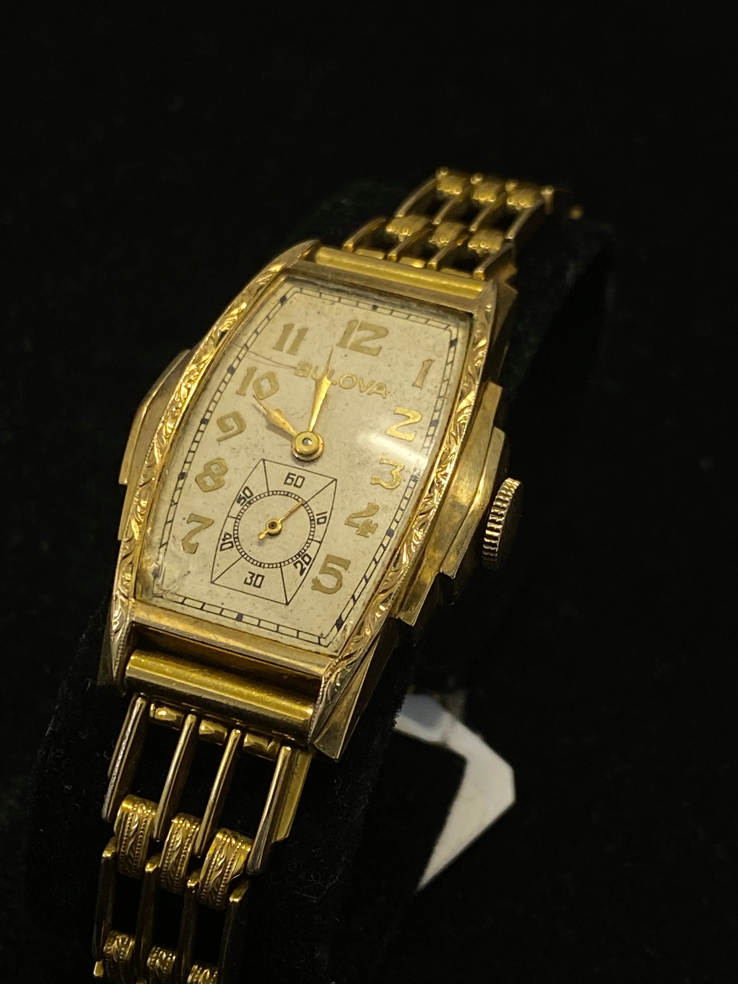 BULOVA Vintage 1940s  Yellow Gold Ladies Wristwatch - $6K Appraisal Value! ✓