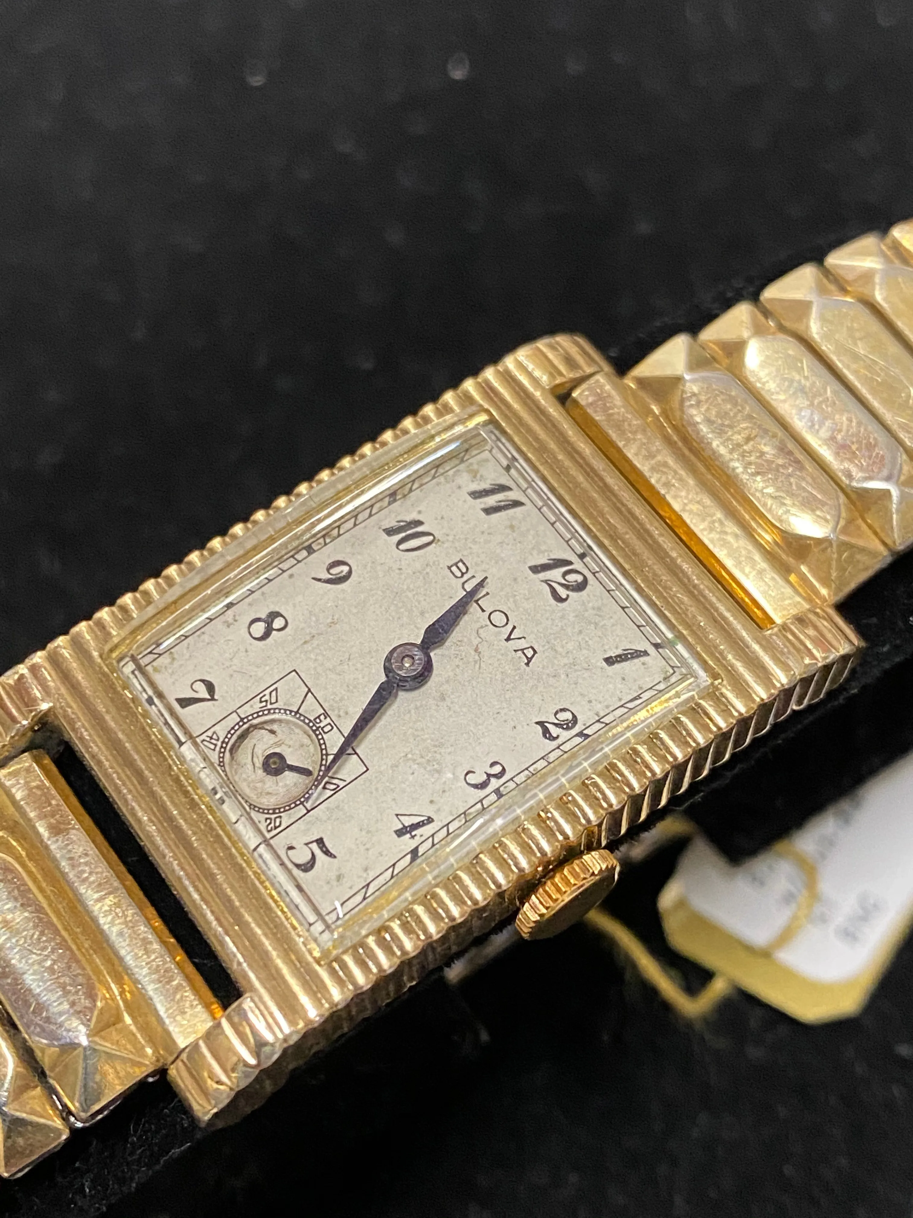 BULOVA Vintage 1950's Gold Tone Men's Watch - $6K Appraisal Value! ✓