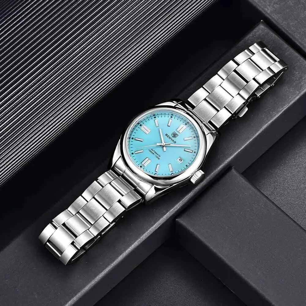 BY-5185 Men's Simple Watch - Luxury Automatic Mechanical Wristwatches