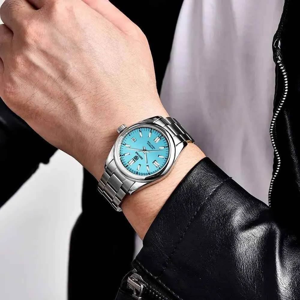 BY-5185 Men's Simple Watch - Luxury Automatic Mechanical Wristwatches