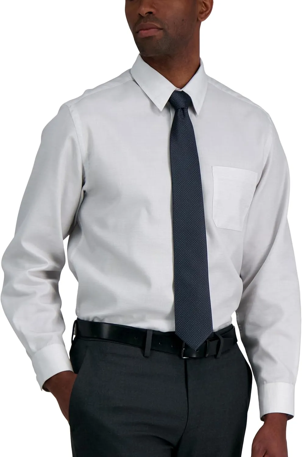 Calvin Klein Mens Black Solid and Pattern Neckties ??Standard and Extra Long Sizes