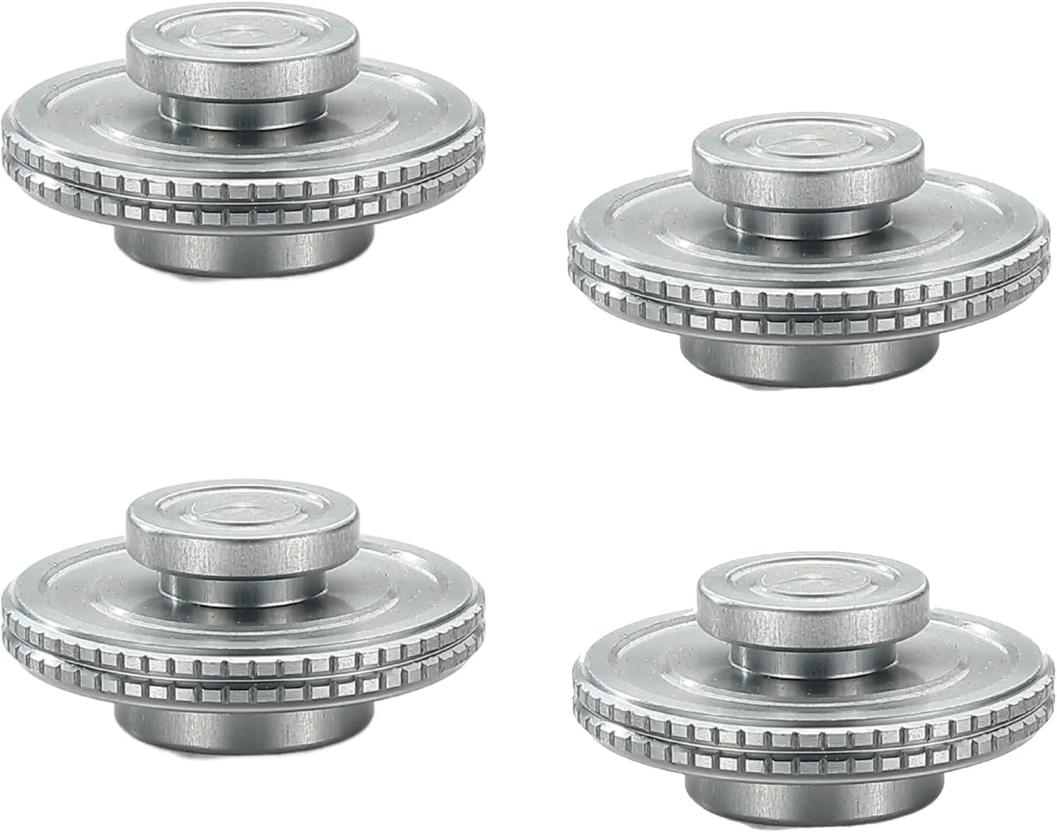 CAMPINGMOON 4pcs Cap for Camping Gas Fuel Canister with EN417 Lindal Valve M-108-4P