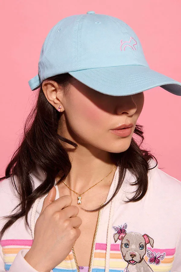 Cloud Haven Logo Baseball Cap Blue