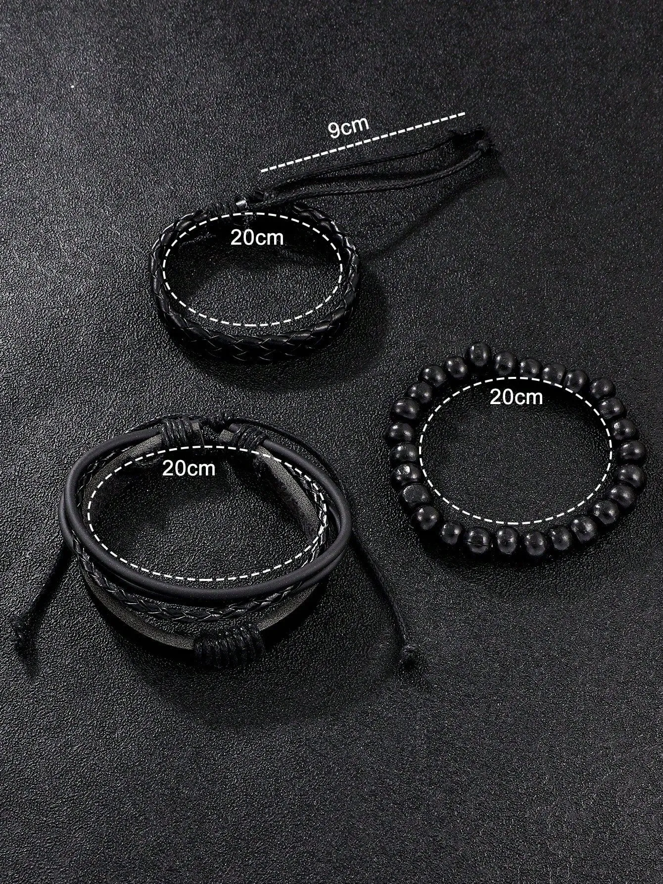Fashion Men's Sports Watches Man Business Quartz Wristwatch 5pcs/Set