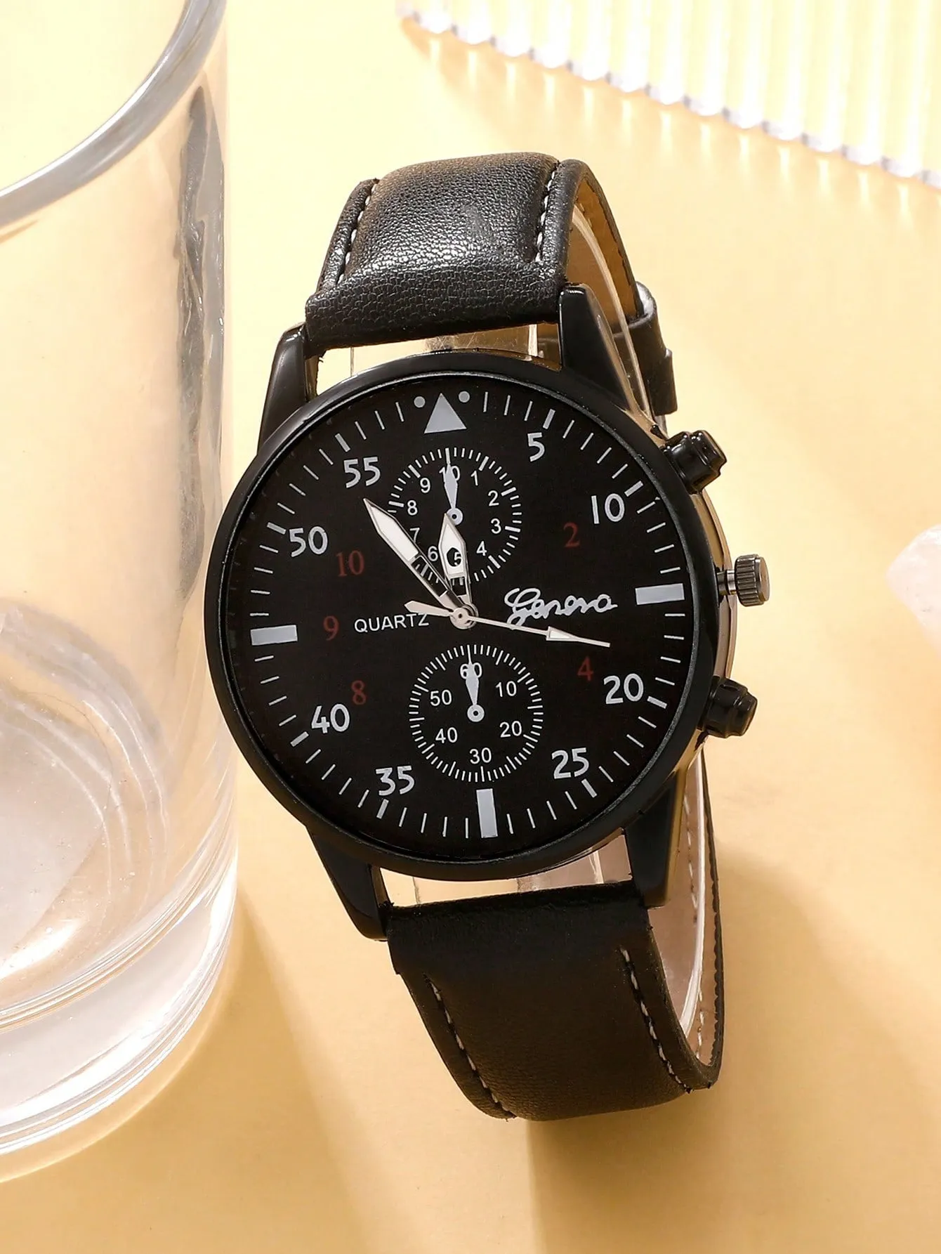 Fashion Men's Sports Watches Man Business Quartz Wristwatch 5pcs/Set