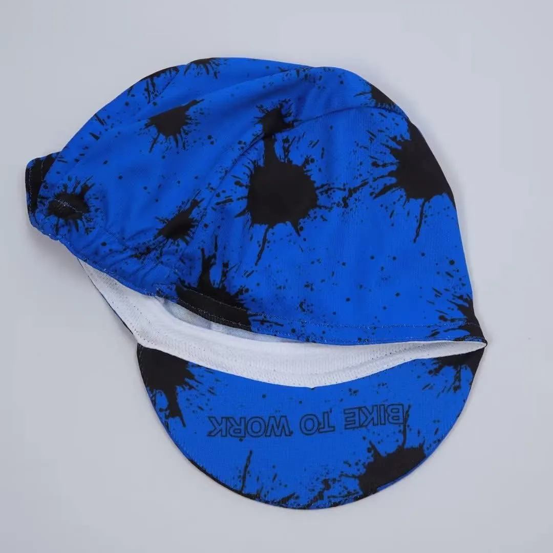 Funny Cycling Cap - Polyester Skull Cycling Hat-Under Helmet -Cartoon Cycling Helmet Liner Breathable&Sweat Uptake