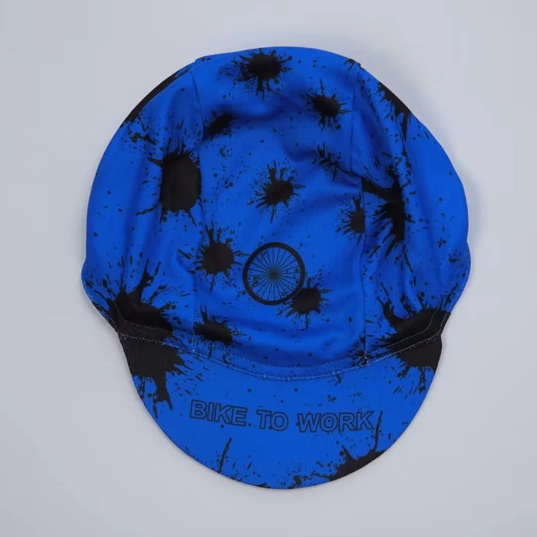 Funny Cycling Cap - Polyester Skull Cycling Hat-Under Helmet -Cartoon Cycling Helmet Liner Breathable&Sweat Uptake
