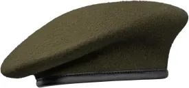 Gajaous British Military Berets with Leather Sweatband, Adjustbale Army Wool Beret for Men & Women