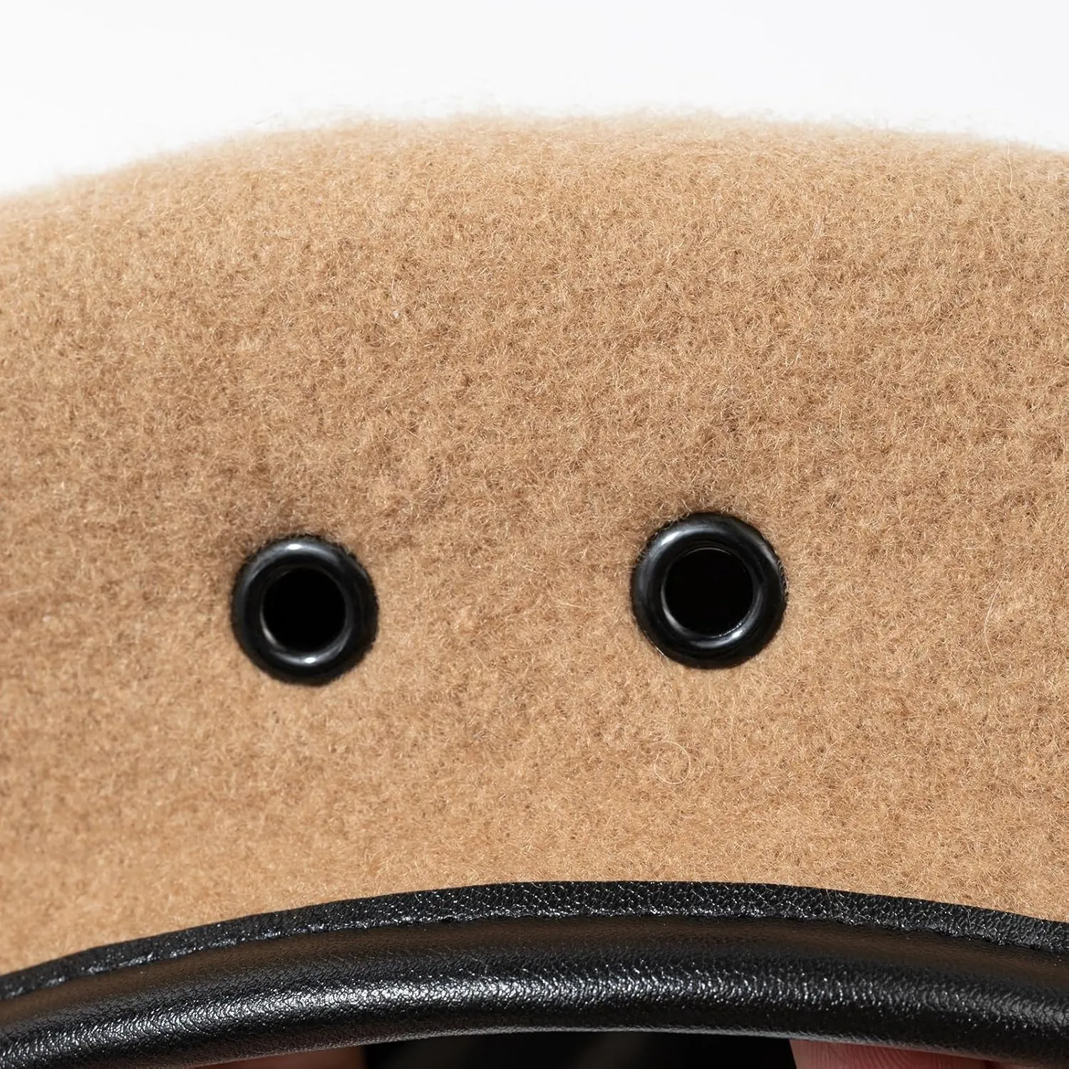 Gajaous British Military Berets with Leather Sweatband, Adjustbale Army Wool Beret for Men & Women