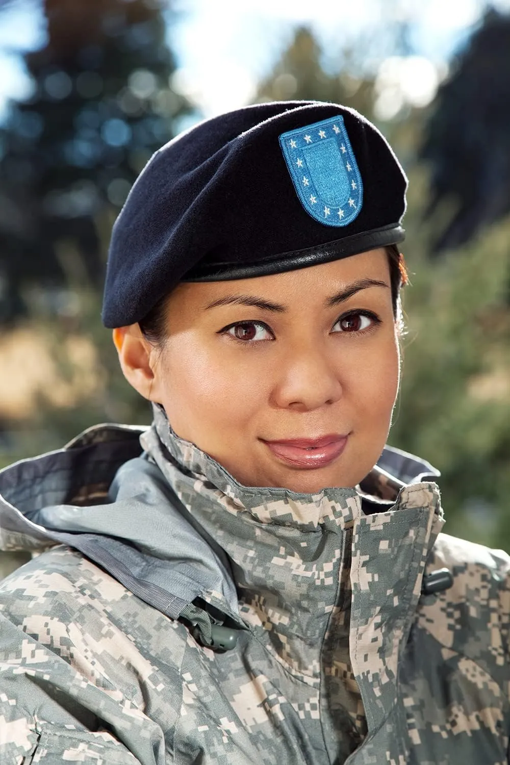 Gajaous British Military Berets with Leather Sweatband, Adjustbale Army Wool Beret for Men & Women