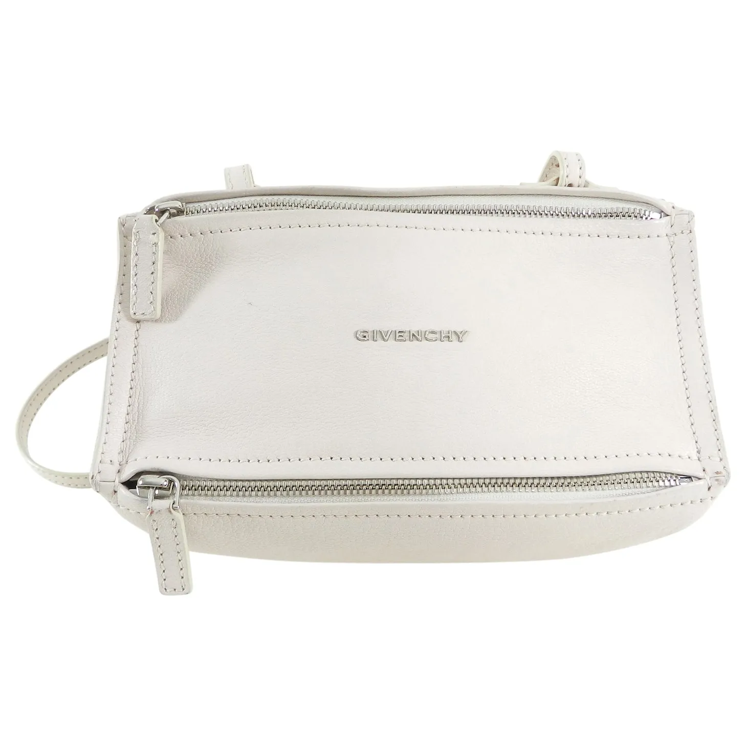 Givenchy Ivory Mini Pandora Crossbody Bag