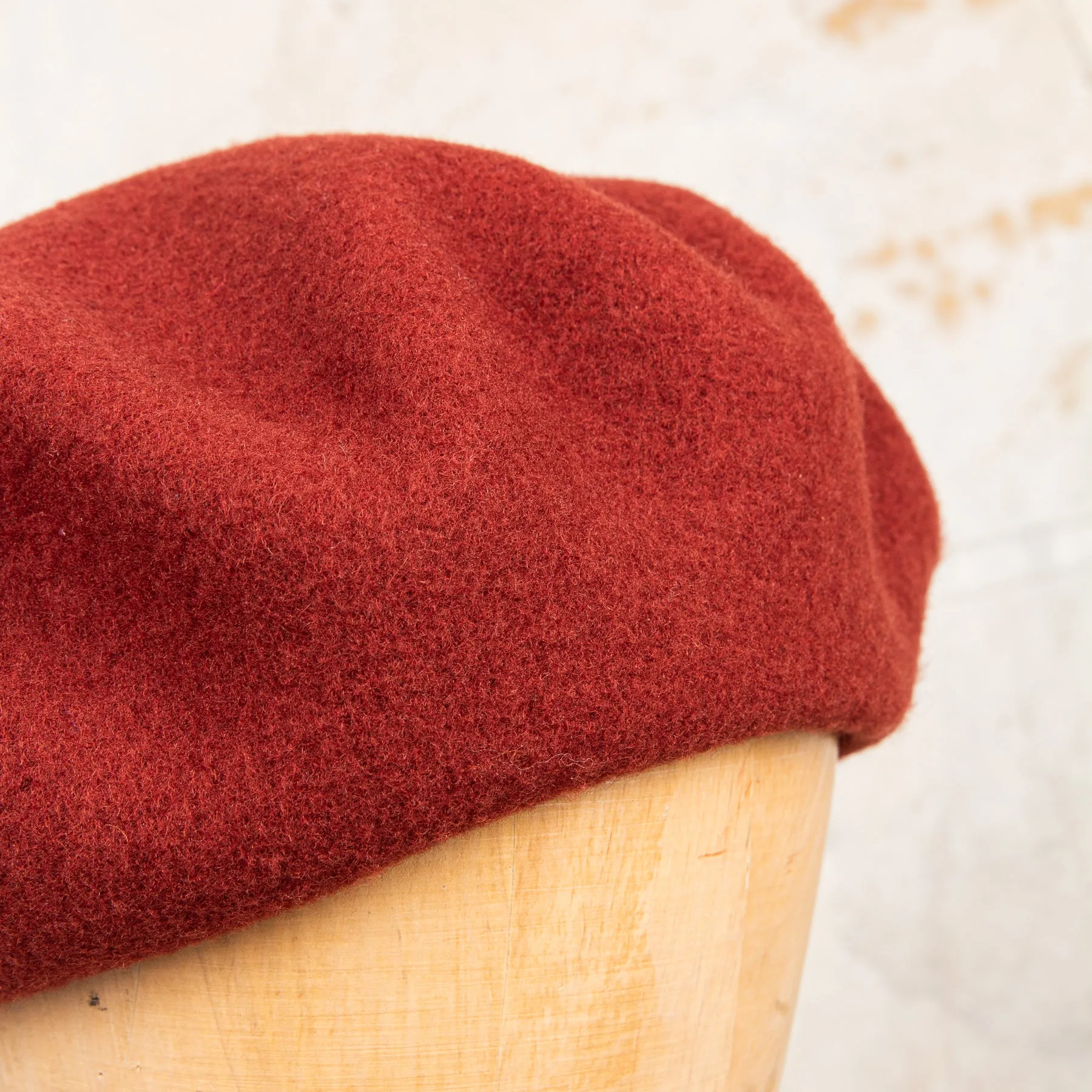 H. W. Dog & Co. D-00627 Terry Wool Beret Orange