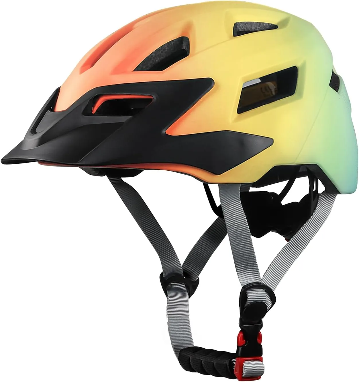 Kids Bike Helmet Toddler Helmet Adjustable Size for Kids Boys Girls Age 3-5-8 Years Multi-Sports Bicycle Helmet with Visor for Cycling Scooting