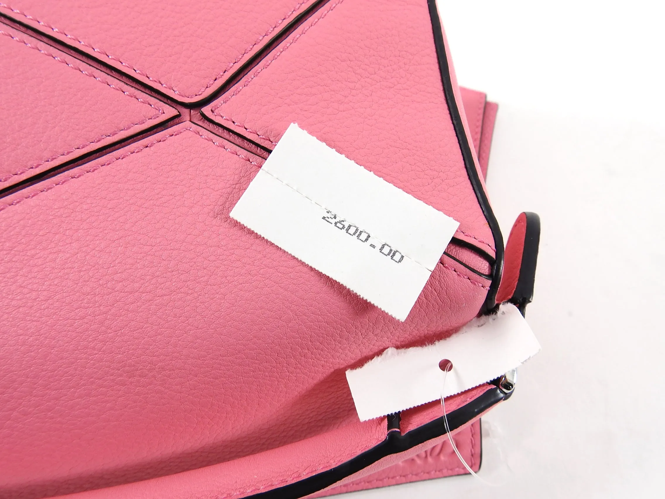 Loewe Hot Pink Mini Puzzle Crossbody Bag