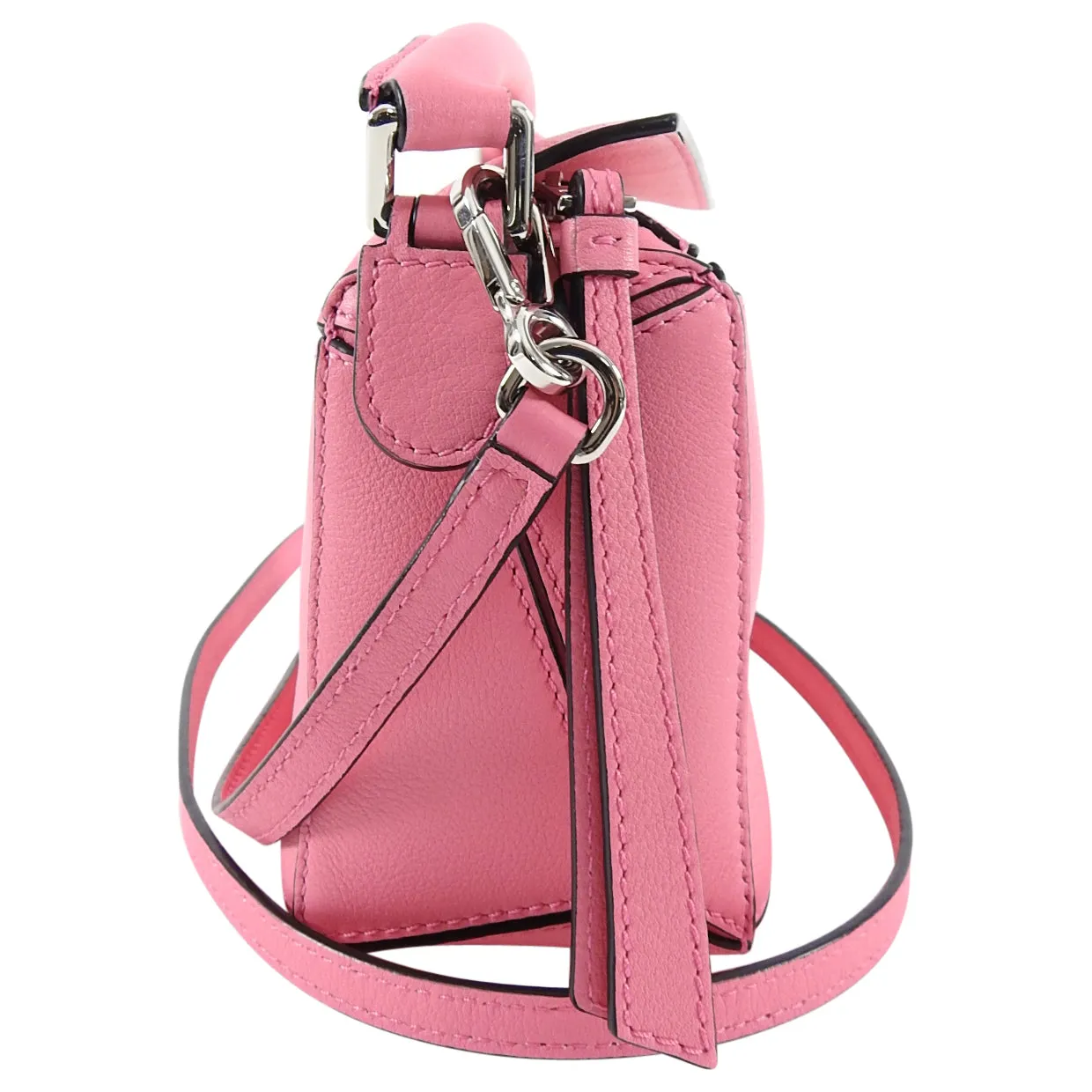 Loewe Hot Pink Mini Puzzle Crossbody Bag