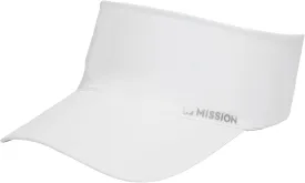 MISSION Cooling Stretchy Visor - Unisex Visor Hat for Men and Women, No Slip Band, UPF 50 Sun Protection Visor
