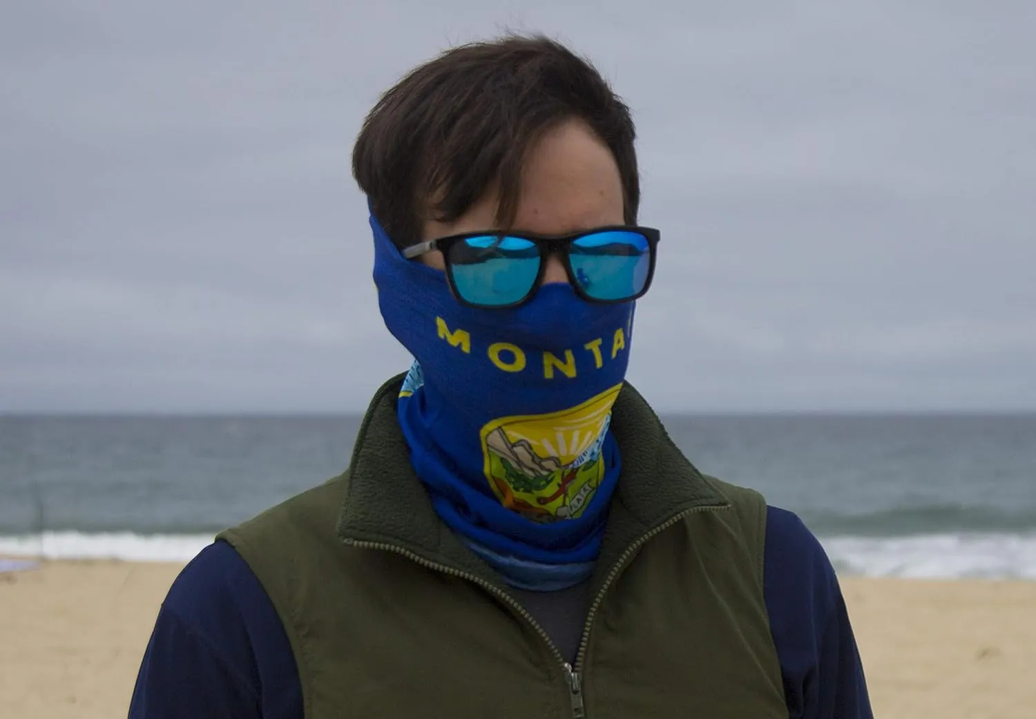 Multifunctional Scarf, sunmask, Balaclava, Great Neck Gaiter Or Bandana 