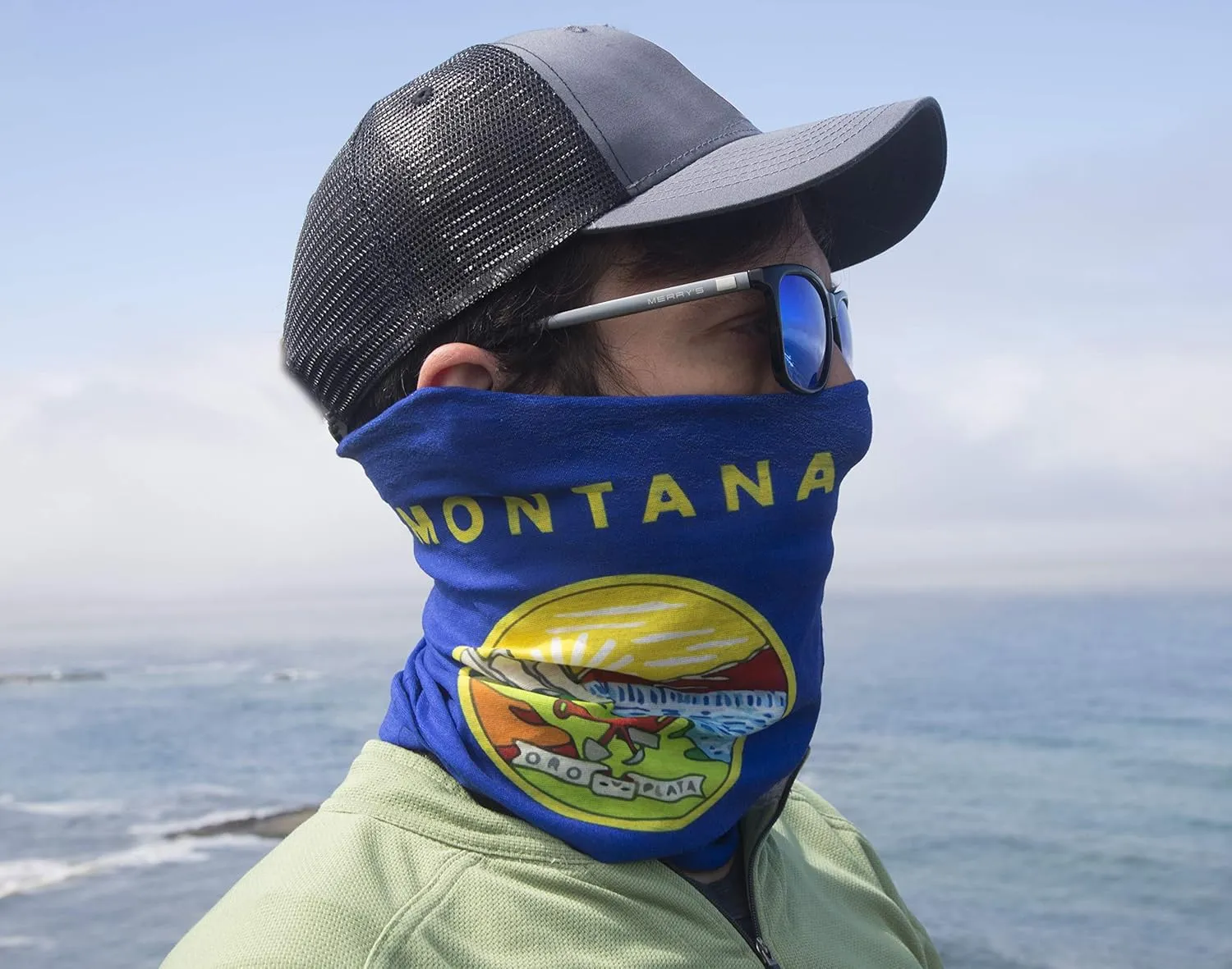 Multifunctional Scarf, sunmask, Balaclava, Great Neck Gaiter Or Bandana 