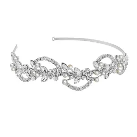 Nico Crystal and Pearl Headband