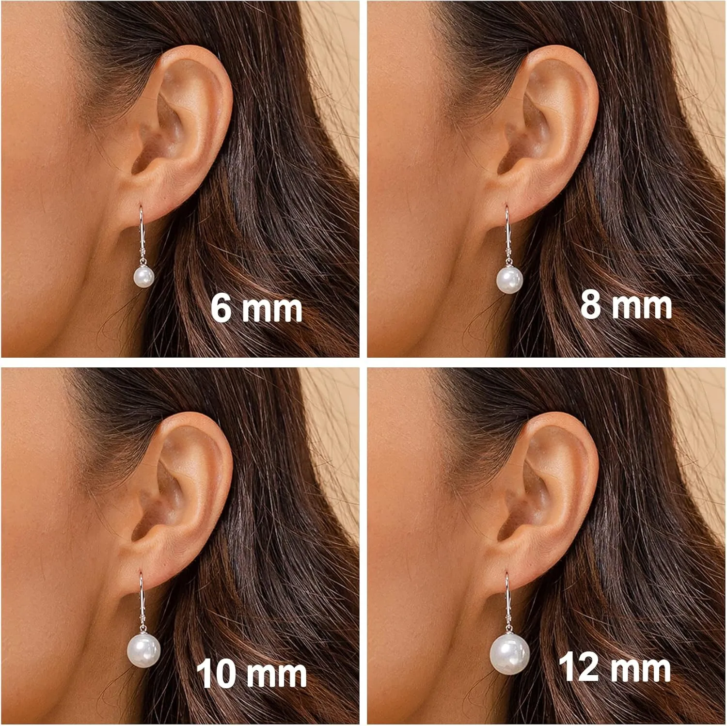 PAVOI Handpicked AAA  Quality Freshwater Cultured Pearl Earrings Leverback Dangle Stud Pearl Earrings