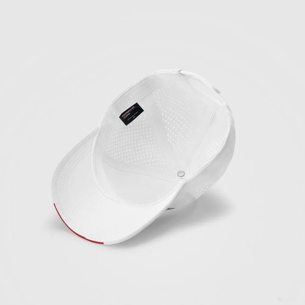 Porsche Baseball Cap, Fanwear, Adult, White, 2022