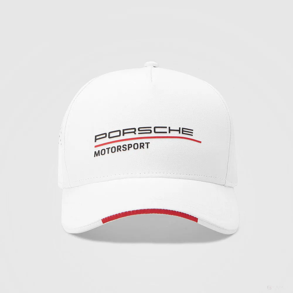 Porsche Baseball Cap, Fanwear, Adult, White, 2022