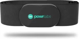 Powr Labs Bluetooth and ANT  Heart Rate Monitor Chest Strap - Compatible with Polar, Garmin, Peloton, Wahoo