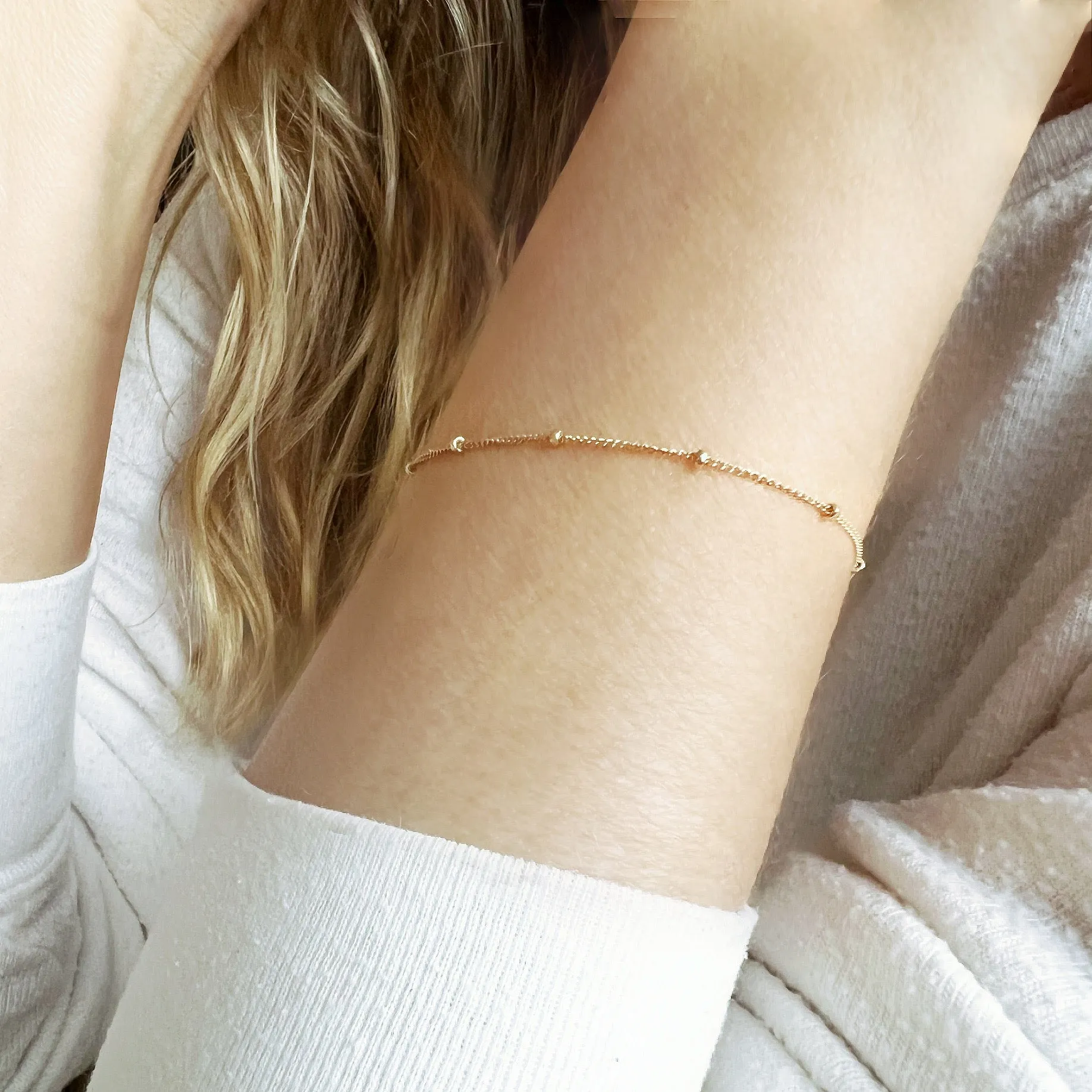 Satellite Chain Bracelet
