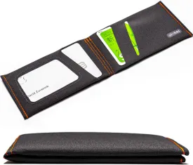 SlimFold? Minimalist Wallet - RFID Option - Thin, Durable, and Waterproof Guaranteed - Made in USA - NANO Size