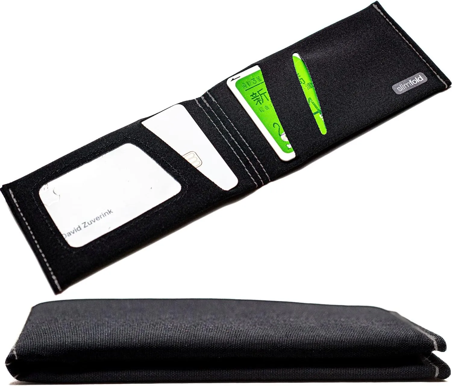 SlimFold? Minimalist Wallet - RFID Option - Thin, Durable, and Waterproof Guaranteed - Made in USA - NANO Size