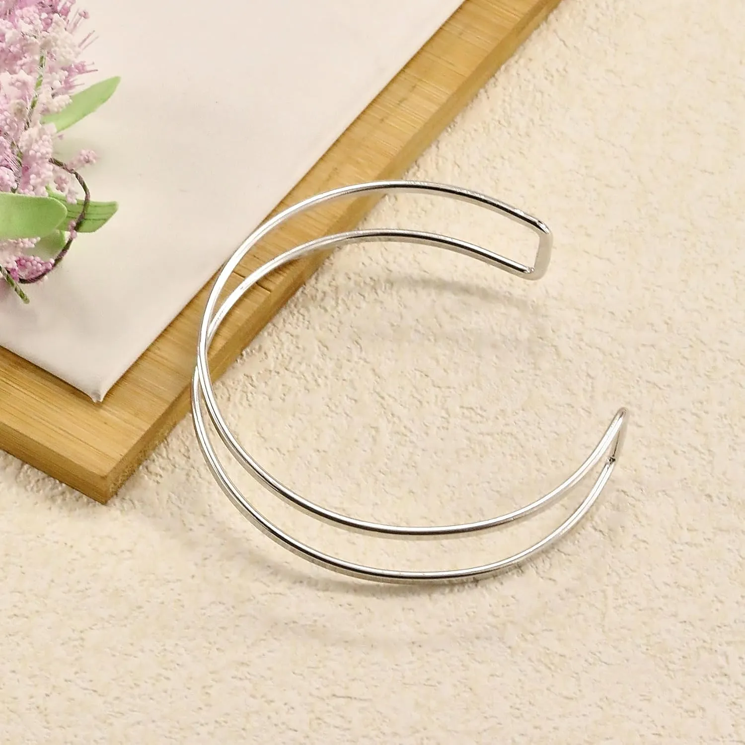 Todenb Upper Arm Cuff for Women Minimalist Adjustable Arm Band Gold Silver Arm Cuff Multi-Layer Arm Bracelet Upper Arm Jewelry