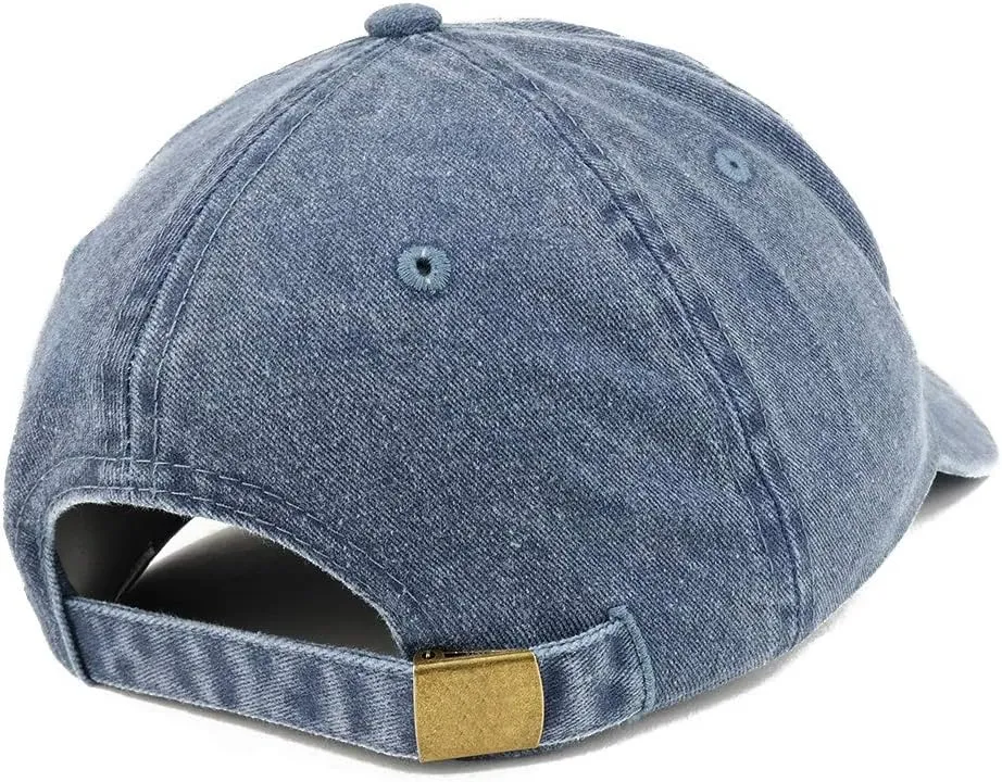 Trendy Apparel Shop Capital Mom and Dad Pigment Dyed Couple 2 Pc Cap Set