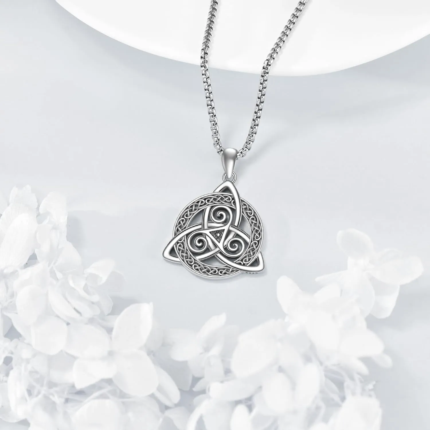 Viking Necklace for Men Sterling Silver Arrowhead/Therian/Raven/Thors Hammer Pendant Necklaces Jewelry Gifts for Men Women