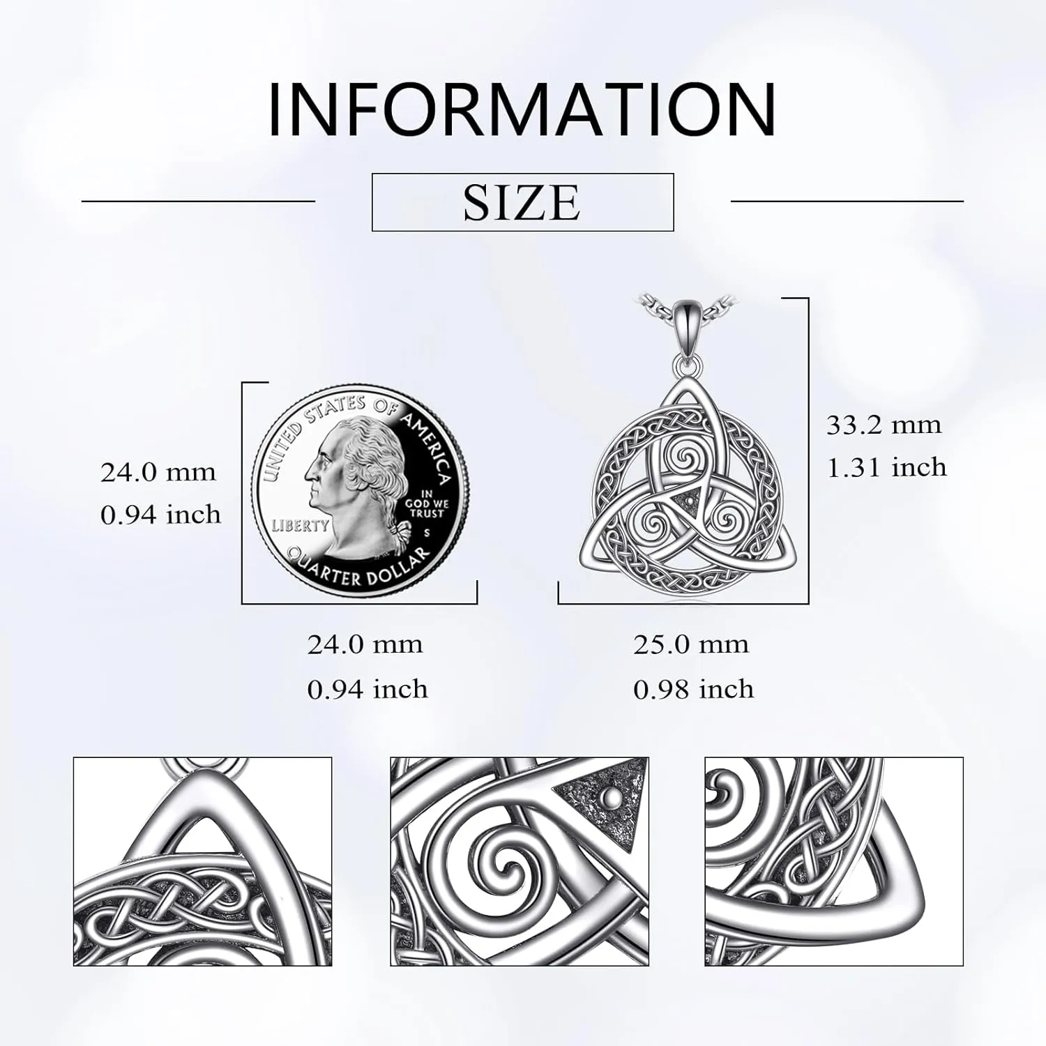 Viking Necklace for Men Sterling Silver Arrowhead/Therian/Raven/Thors Hammer Pendant Necklaces Jewelry Gifts for Men Women