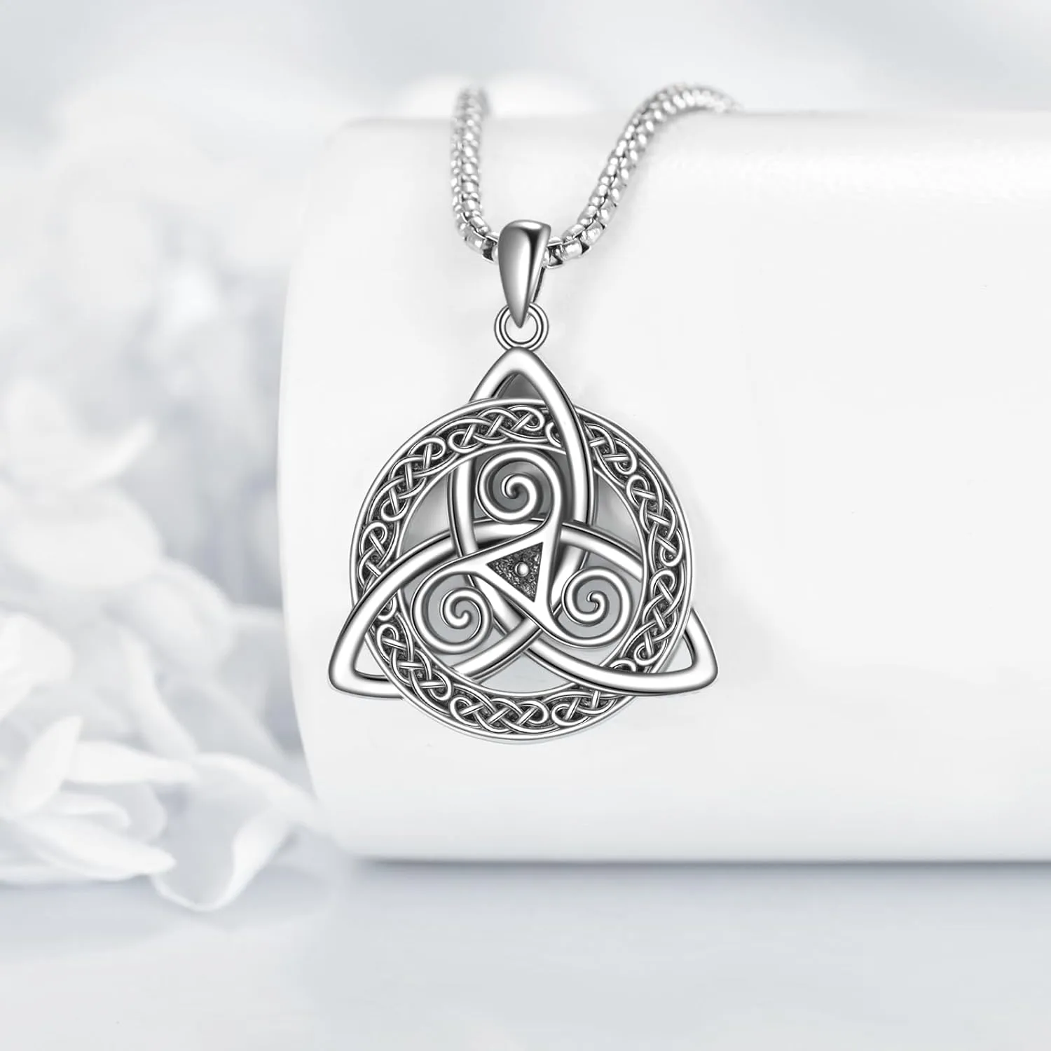 Viking Necklace for Men Sterling Silver Arrowhead/Therian/Raven/Thors Hammer Pendant Necklaces Jewelry Gifts for Men Women