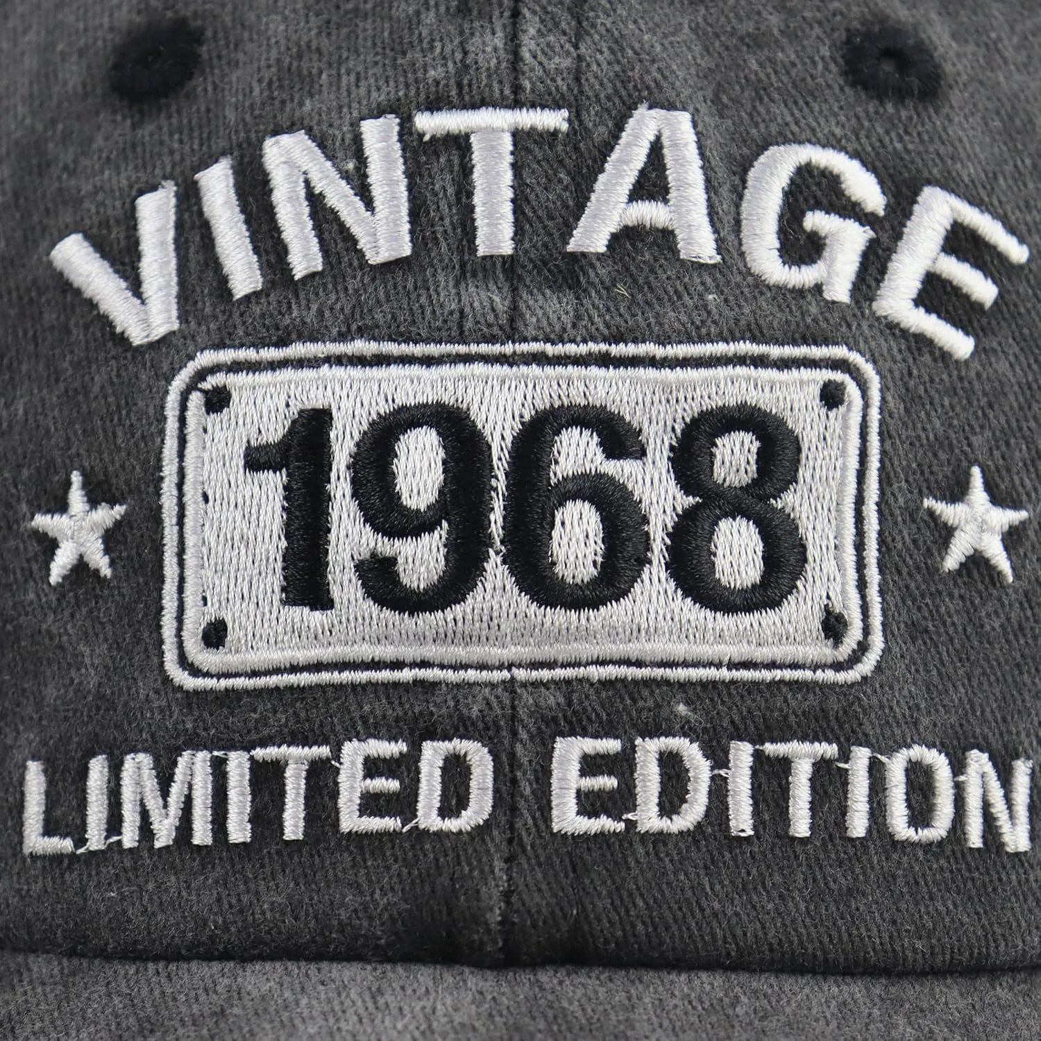 Vintage 1974 1973 1972 1971 1970 1969 1968 1967 1966 1965 Limited Edition Adjustable Embroidered Baseball Cap