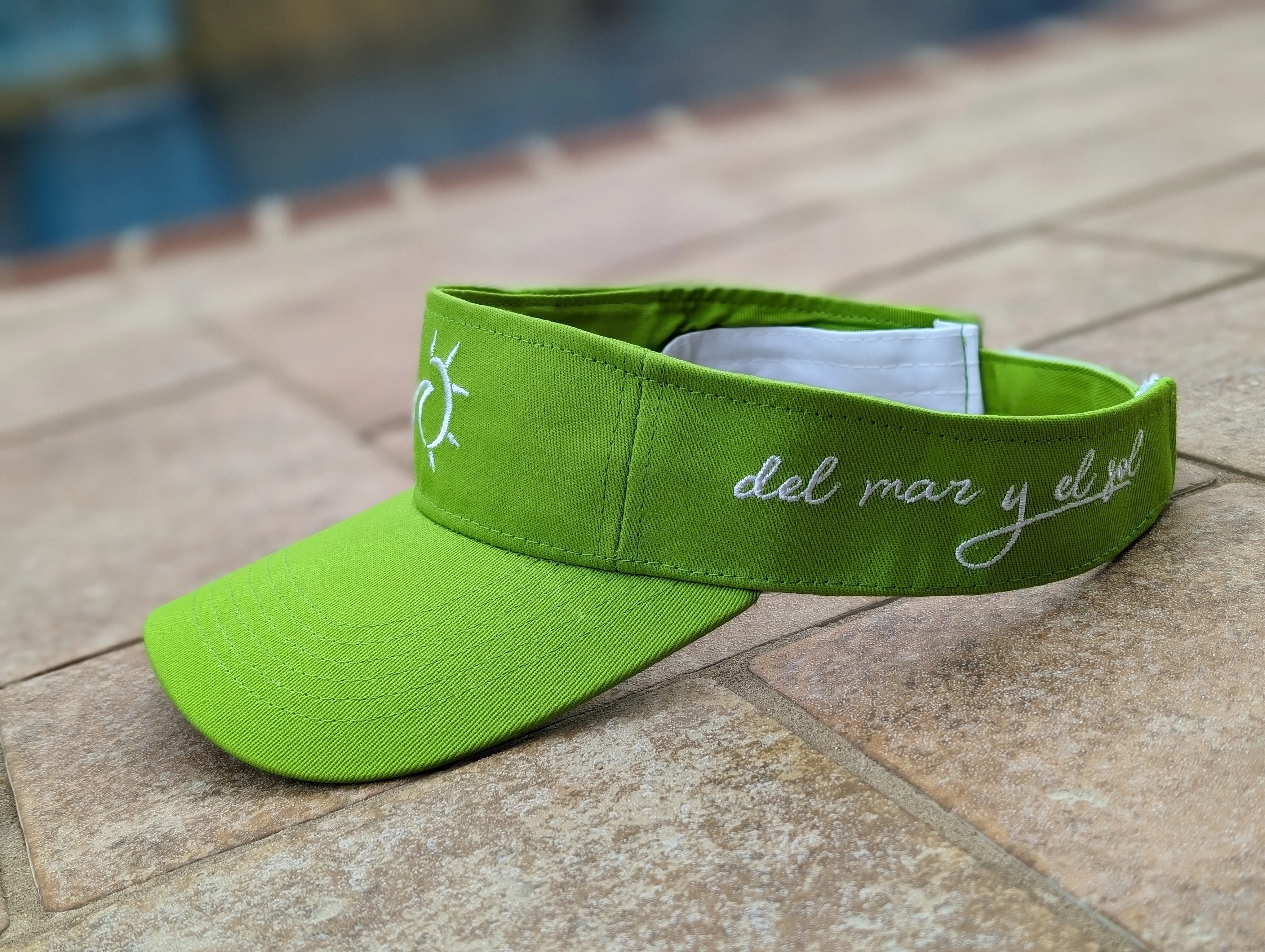 Visor Hat Adjustable Velcro